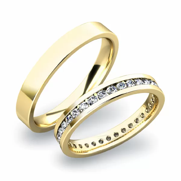 Snubní prsteny ze zlata SP-61032B