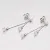 Dámské náušnice stříbro 925 krystaly M6015SW-White