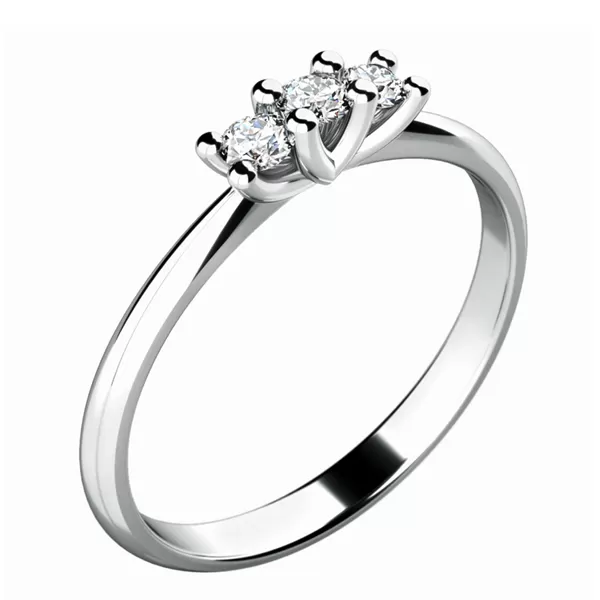 Zásnubní prsten s diamanty ZP-10781D