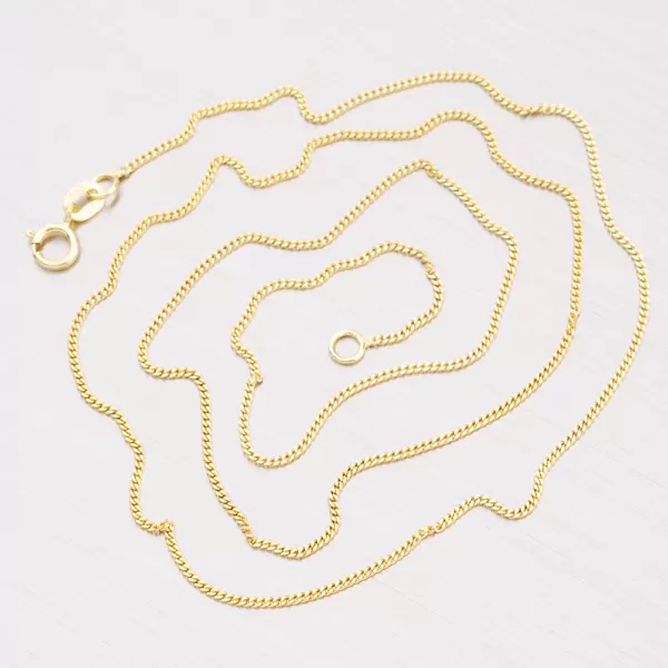 Řetízek žluté zlato 585 Pancer 45-1653