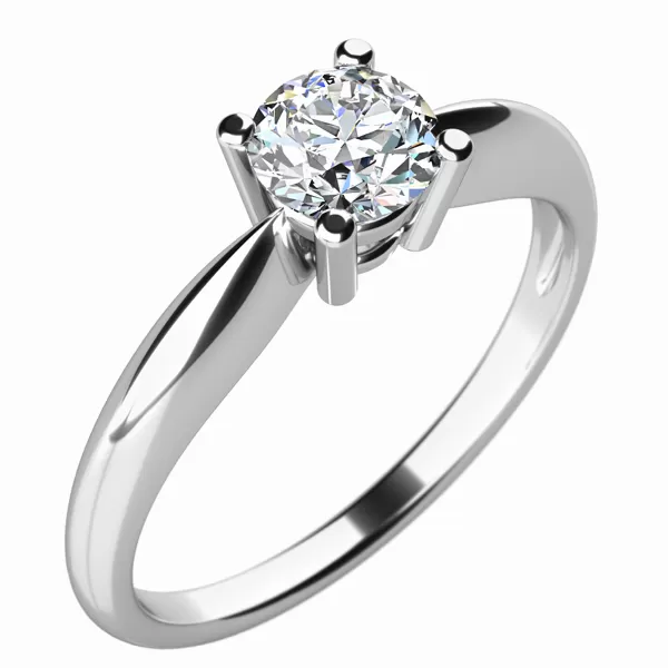 Zásnubní prsten s diamantem ZP-10702-DIA