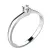 Dámský prsten bílé zlato 585/1000 přírodní diamant 0.031 ct G/SI 10780D