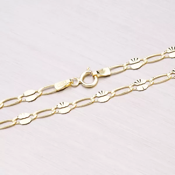 Zlatý gravírovaný náramek 44-1638