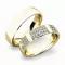Snubní prsteny žluté zlato 585 zirkon 0.396 ct G/SI SP-61041