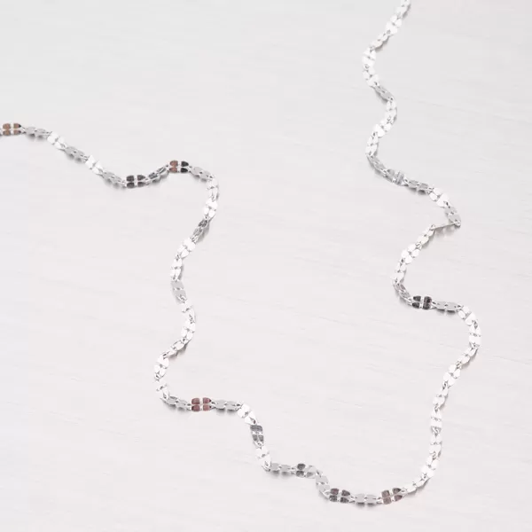 Řetízek z bílého zlata 45-1526