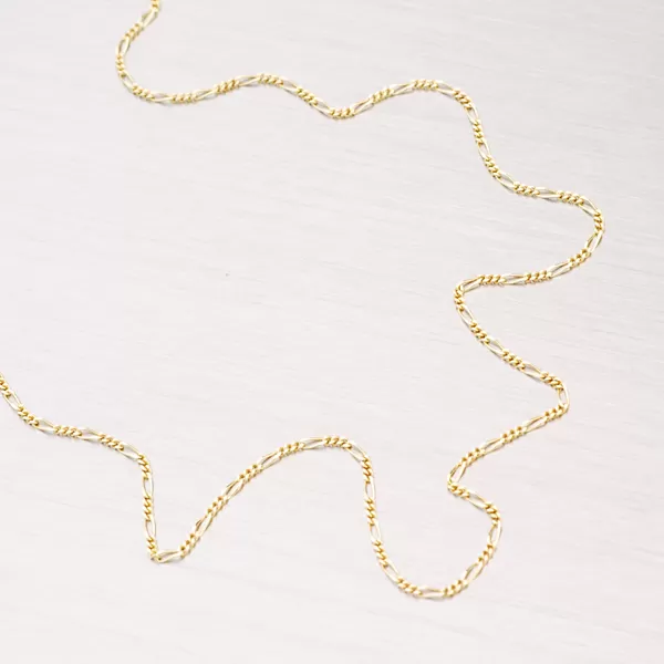 Zlatý řetízek Figaro 45-1055