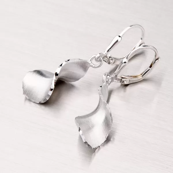 Dámské náušnice stříbro 925 visací EK-002-OKS