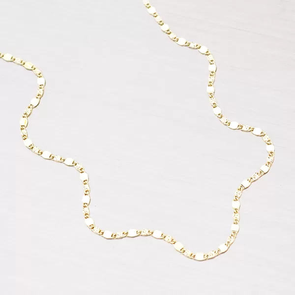 Náramek ze žlutého zlata s gravírováním 44-1074