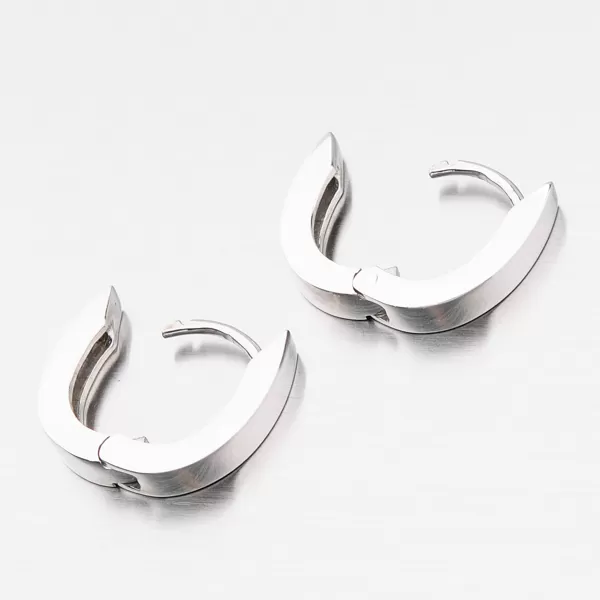 Masivní kruhy ze stříbra OKP-065P-OKS