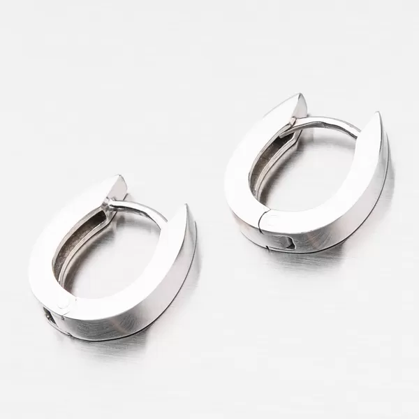 Masivní kruhy ze stříbra OKP-065P-OKS