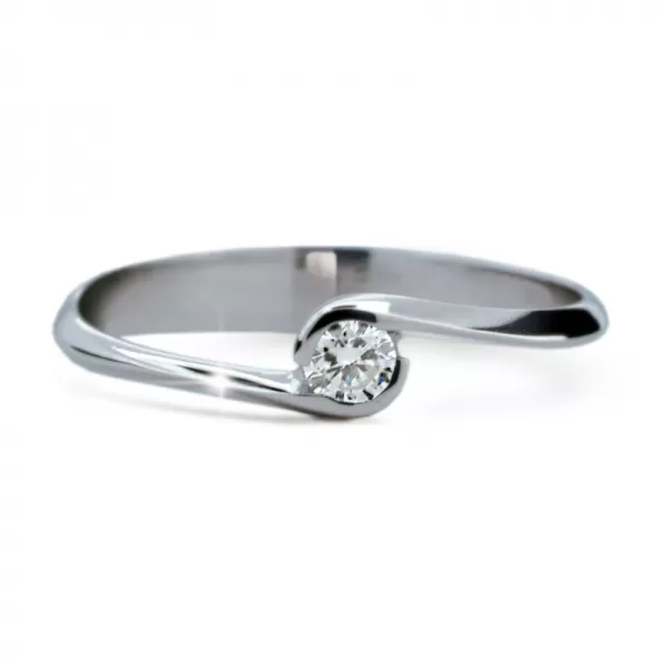 Dámský prsten s diamantem DF1914