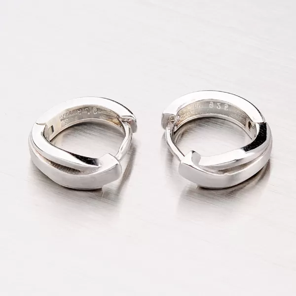 Dámské náušnice stříbro 925 kroužky OKP-485-OKS