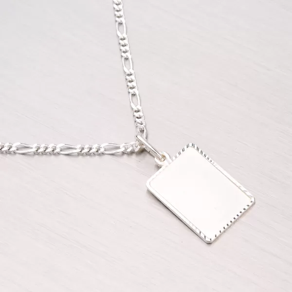 Přívěsek stříbro 925 destička M5477