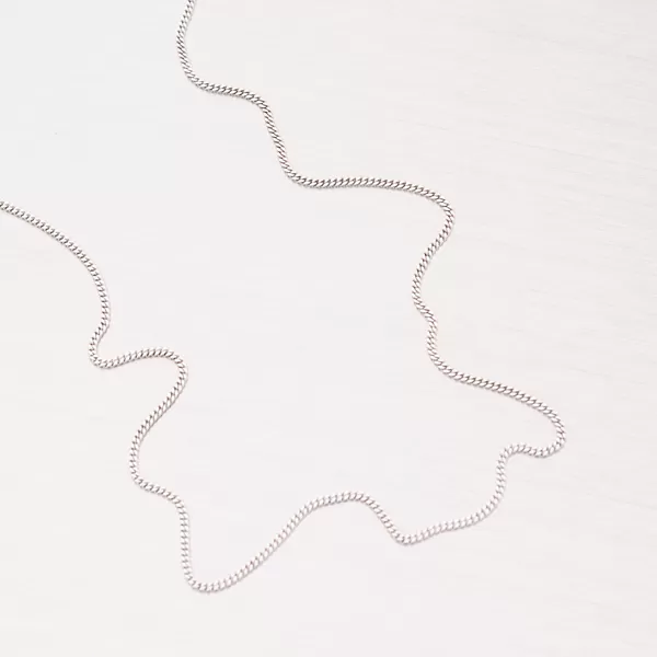 Dámský řetízek bílé zlato 585 Pancer 369-0051