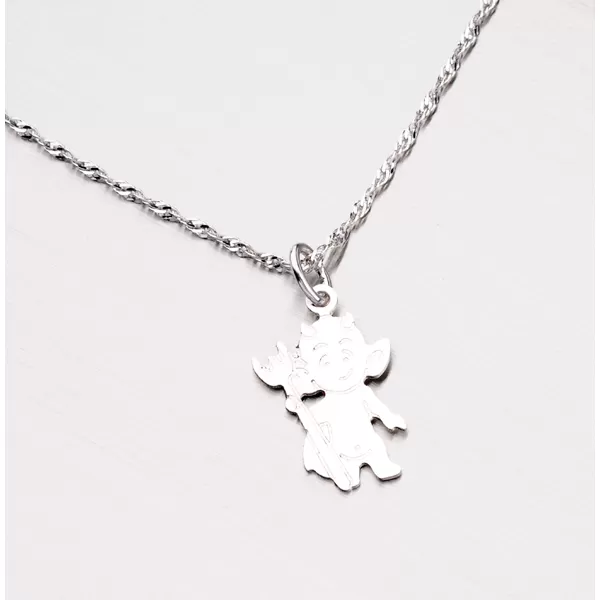 Přívěsek stříbro 925 stříbra - čertík NEB-001-TPZG