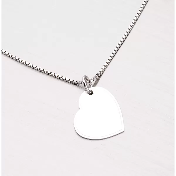 Přívěsek ze stříbra - srdce GAB-009-TPZG