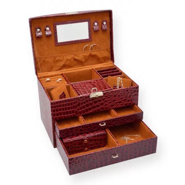 Šperkovnice - krokodýlí kůže SP-588/A10