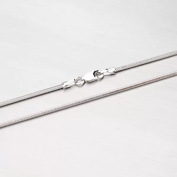 Řetízek Snake z bílého zlata 369-0101