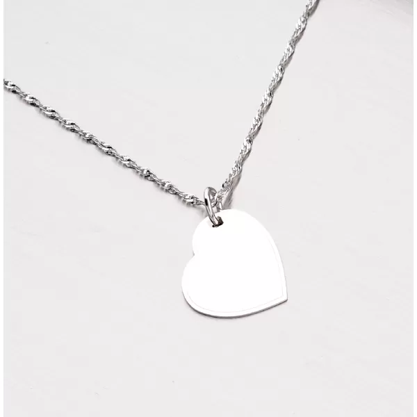 Přívěsek ze stříbra - srdce GAB-009-TPZG