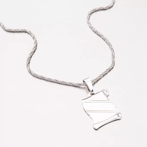 Stříbrná destička YNG3092