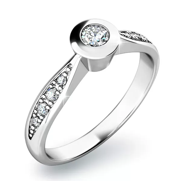 Zásnubní prsten s diamanty ZP-10811D