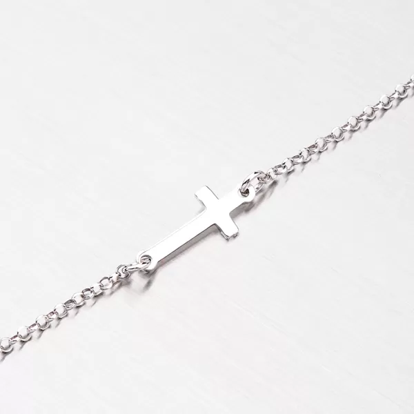 Náramek s křížem B1604177-1264-SLX