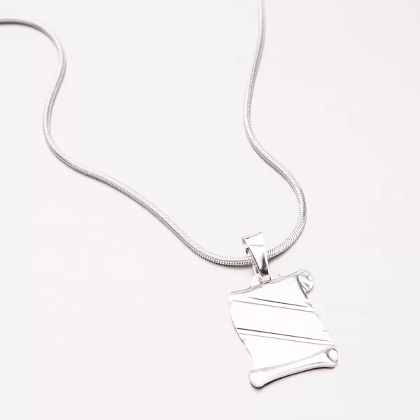 Stříbrná destička YNG3092