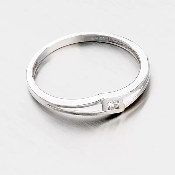 Zlatý prsten se zirkonem 456-5044