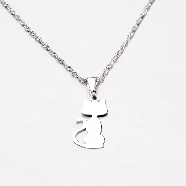 Stříbrný přívěsek - kočička P1400168-1507-SLX
