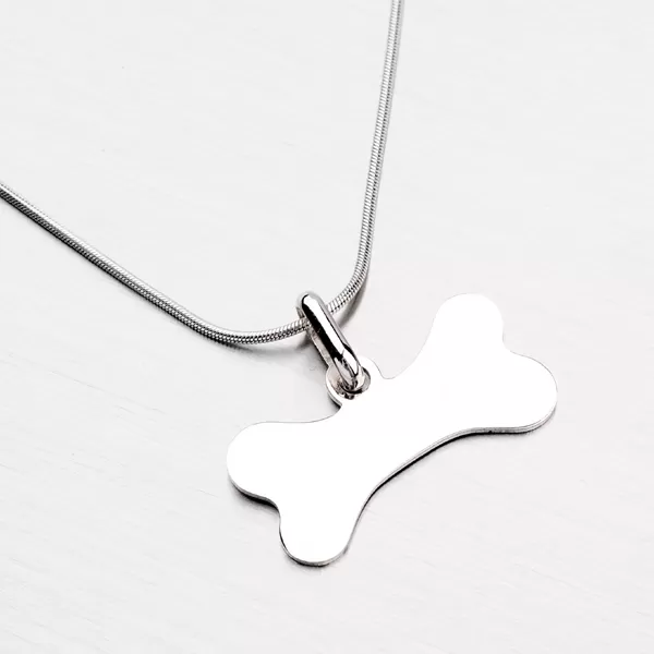 Stříbrný přívěsek - kost P1300169-0009-SLX