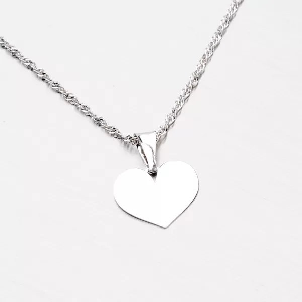 Přívěsek stříbro 925 srdce P1400187-1507-SLX