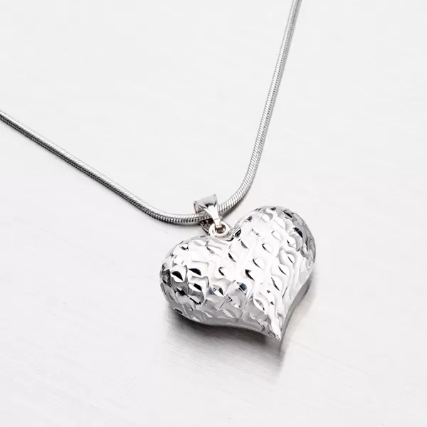 Stříbrné srdce DCSTP5242/28-RD