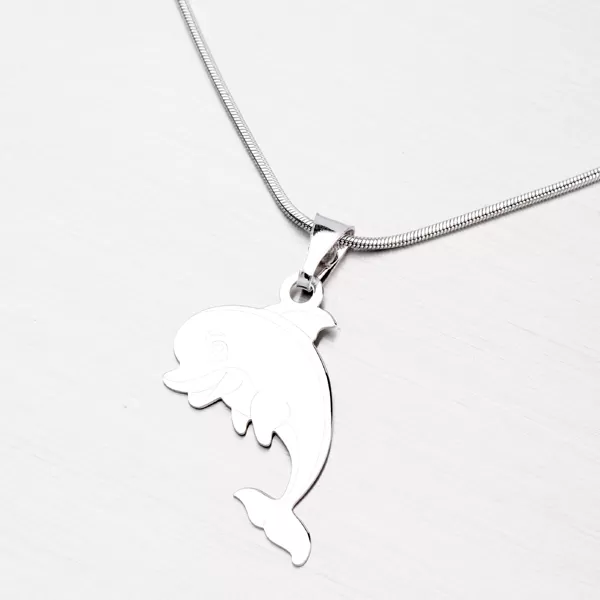 Přívěsek ve tvaru delfína ze stříbra P1400193-1507-SLX