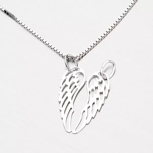 Přívěsek stříbro 925 pro pár - andělská křídla P1500443-1507-SLX