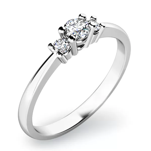 Zásnubní prsten s diamanty ZP-10843D