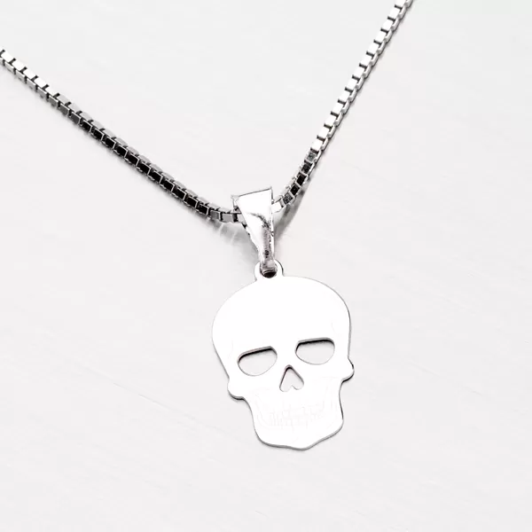 Stříbrná lebka P1403793-1507-SLX