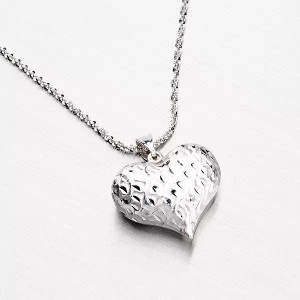 Stříbrné srdce DCSTP5242/28-RD