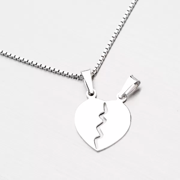 Přívěsek stříbro 925 pro zamilovaný pár P1400272-0838-SLX