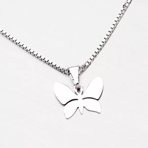 Stříbrný přívěsek - motýl P1400182-1507-SLX