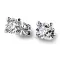 Diamantové náušnice pecky 10828-NS-325-B-DIA