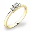 Dámský prsten s diamanty 10843D