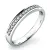 Dámský prsten bílé zlato 585/1000 přírodní diamant 0.102 ct G/SI 10813D