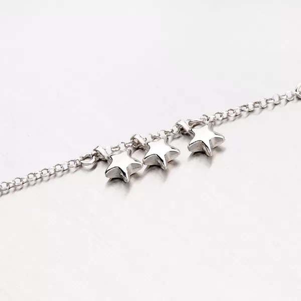 Stříbrný náramek s přívěsky B1602541-0863-SLX