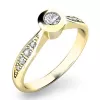Dámský prsten s diamanty 10811D