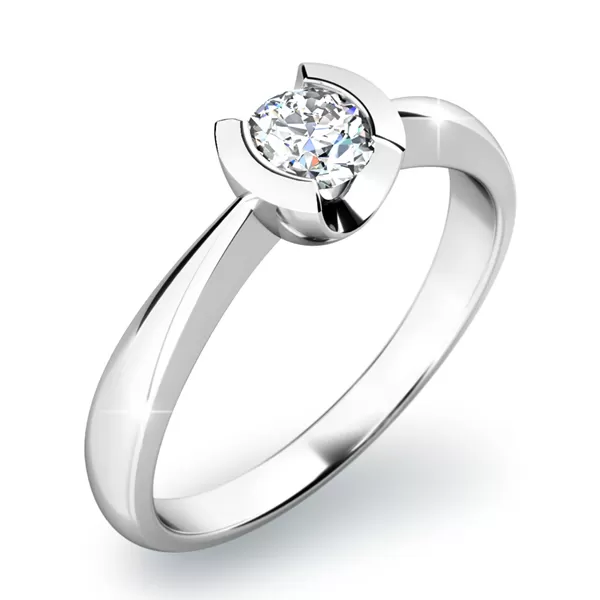 Dámský prsten s diamantem 10809D