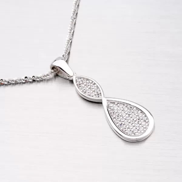 Dámský přívěsek stříbro 925 zirkon ZS-026/P-OKS