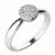 Dámský prsten bílé zlato 585/1000 přírodní diamant 0.133 ct G/SI 10815D