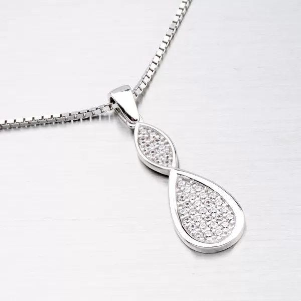 Dámský přívěsek stříbro 925 zirkon ZS-026/P-OKS