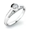 Dámský prsten s diamanty 10798D