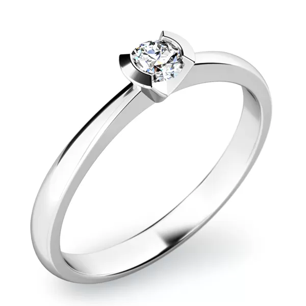 Dámský prsten s diamantem 10840D